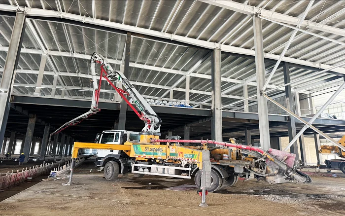 Illustrative Concrete Pump Truck photo; not CRTA inventory